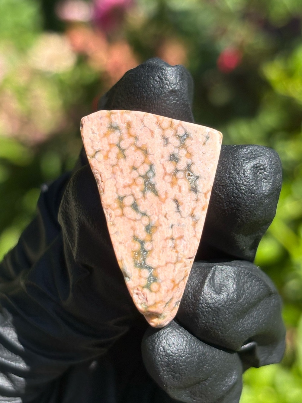 Small Ocean Jasper Crystal Freeform - Polished Sea Jasper - OBJ - Picture 3 of 10